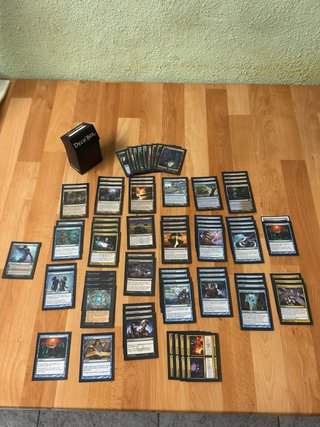 Mazo Magic The Gathering Negro/Azul Mill