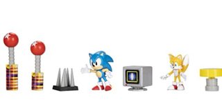 Set Diorama Anniversario 30 Sonic