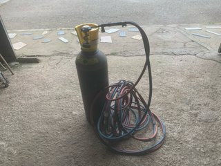 Soplete de corte y soldar chapa
