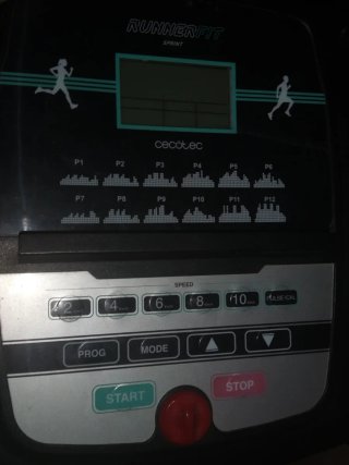 Cinta de correr negra