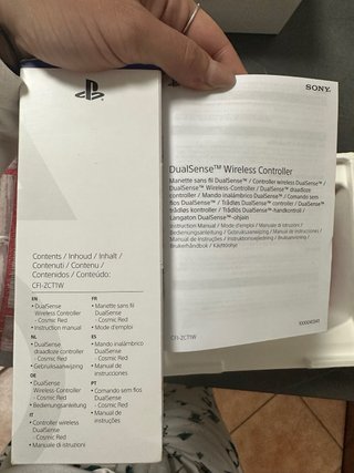 Controller/Joystick Wireless DualSense Rosso PS5