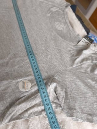 Camiseta gris mujer Talla XXL