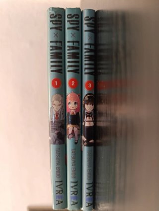 3 mangas Spy x Family