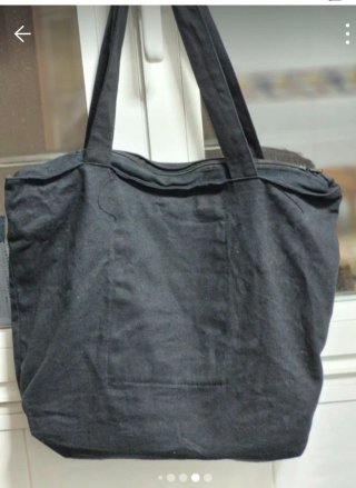 Bolso de tela vintage " la tournée du Chat Noir".