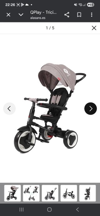Triciclo evolutivo Qplay