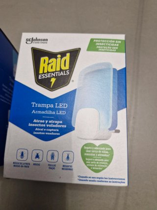 Raid Trampa LED Insectos Voladores
