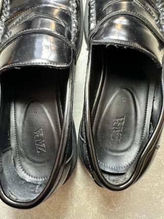Mocasines Zara Negro Talla 42