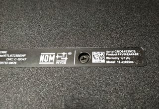 Portatil Hp 15 ay005ns Intel I3 Windows 10 SSD 120