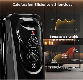 Radiador Eléctrico Aigostar 11 Elementos