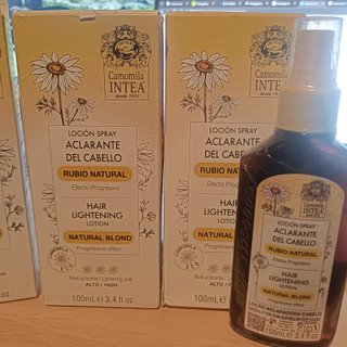 3x Camomila INTEA Aclarante Rubio Natural