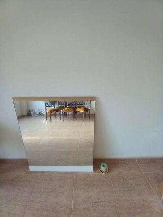 Pack Lavabo Roca + Espejo rectangular