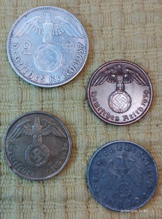 Monedas III Reich Alemania