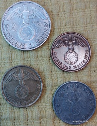 Monedas III Reich Alemania