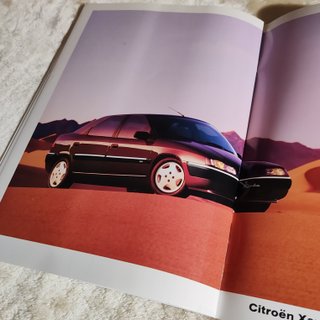 Catálogo Citroën Xantia 1993 Original