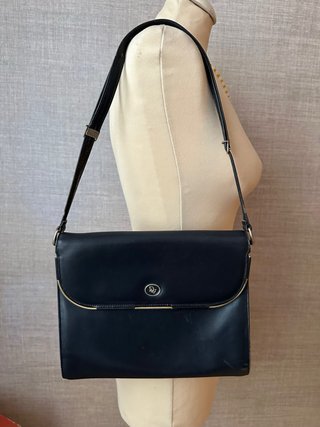 Bolso Piel Christian Dior Negro