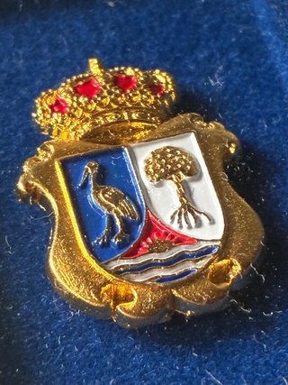 Pin heráldico Las Rozas (Madrid) vintage