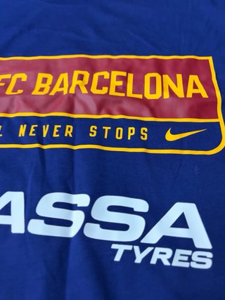 Camiseta FC Barcelona Nike Basket