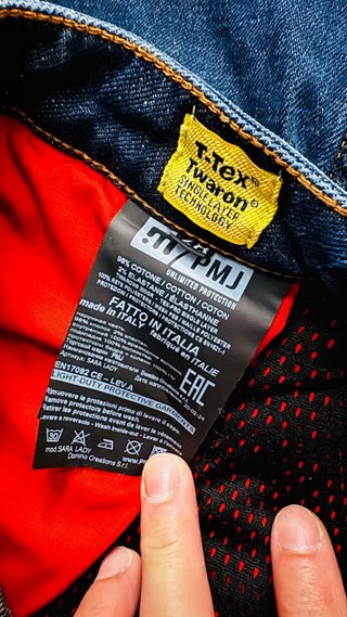 Pantaloni Moto Donna PMJ Sara Tg 28