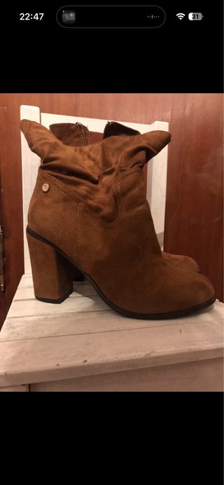 Botines ante Xti marrones