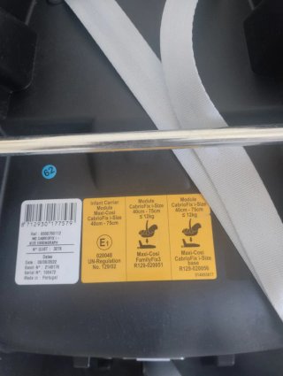 Maxi-Cosi CabrioFix i-Size Silla Coche Bebé