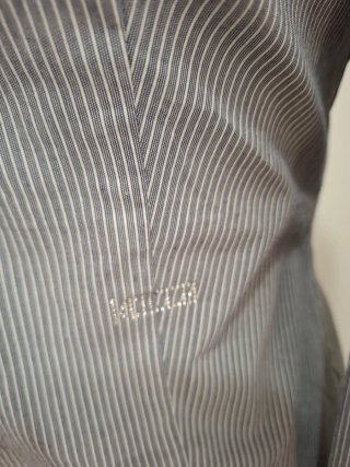 Camicia Kocca donna righe grigio/bianco