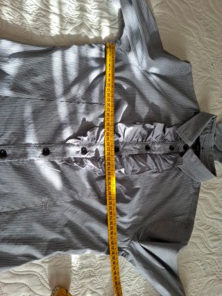 Camicia Kocca donna righe grigio/bianco