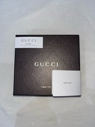 Cartera Gucci Piel Marrón Vintage