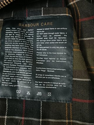 Chaqueta Barbour Hombre Verde.