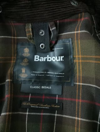 Chaqueta Barbour Hombre Verde.