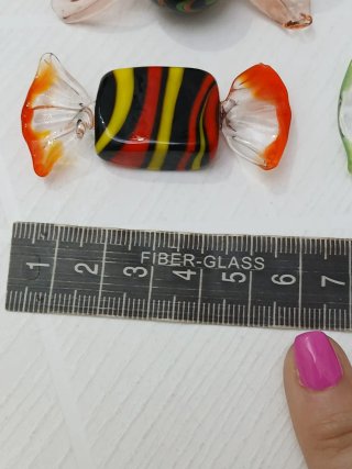 Caramelle Vetro Murano Multicolore