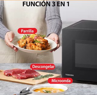 Microondas Toshiba Negro