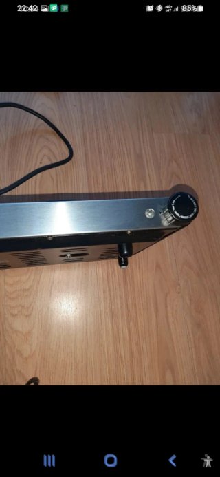 Placa Cocina Eléctrica Portátil Ufesa INOX