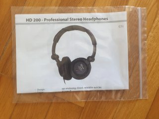 Auriculares HD 200 Negros