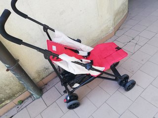 Passeggino Foppapedretti rosso
