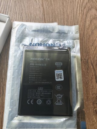 Batteria NOHON BN5D per Xiaomi Redmi Note 11S 4G