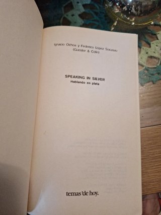 Speaking in silver (español)