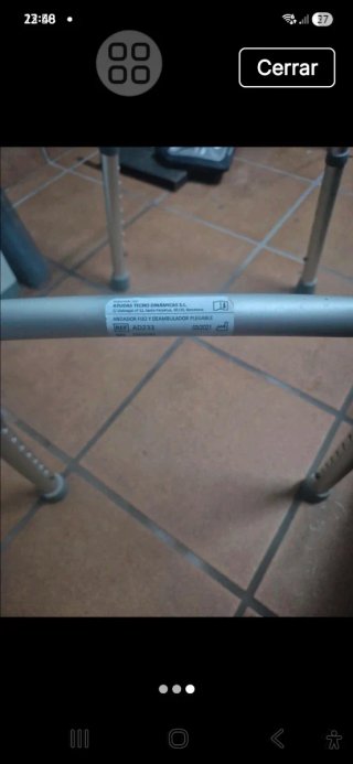 Andador para rehabilicitacion