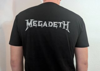 CAMISETA NEGRA - MEGADETH - TALLA XL y más...