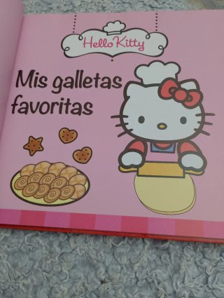 Libro de cocina infantil de Kitty