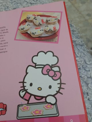 Libro de cocina infantil de Kitty