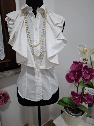 Camicia Elisabetta Franchi donna bianca