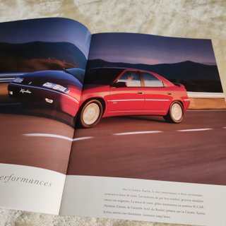 Catálogo Citroën Xantia 1996 Original