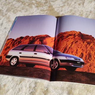 Catálogo Citroën Xantia 1996 Original