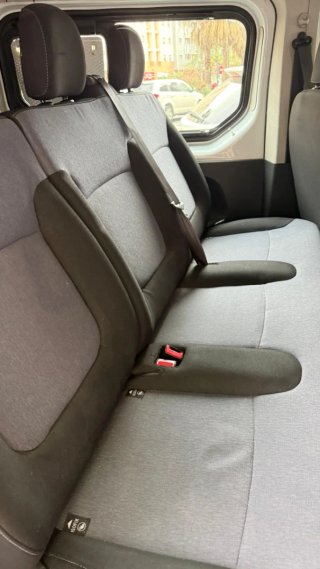 Asientos traseros Opel Vivaro