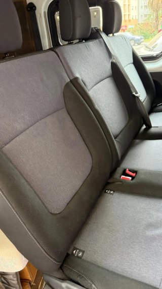 Asientos traseros Opel Vivaro