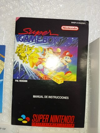 Super Game Boy Nintendo SNES PAL
