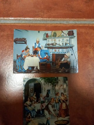 Lote Postales Antiguas