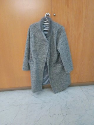 Abrigo de vestir gris