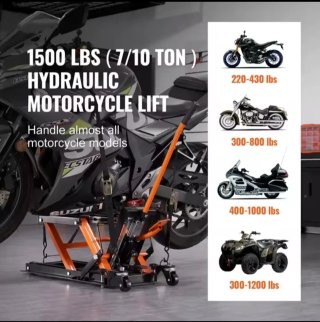 Gato Elevador para Moto 1500 lbs