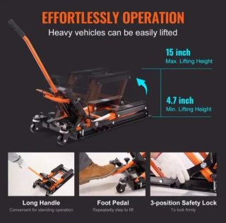 Gato Elevador para Moto 1500 lbs